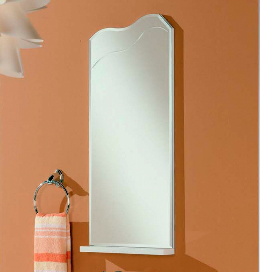 Зеркало Акватон Колибри 45, белое