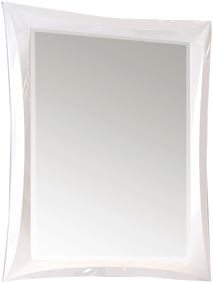 Зеркало Marka One Elegant 65 с подсветкой, white
