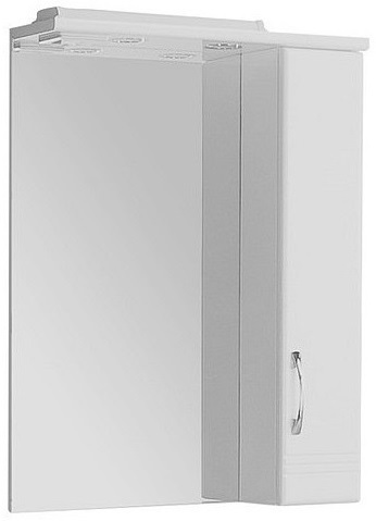 Зеркальный шкаф Акватон Онда 60 R с LED подсветкой, белый