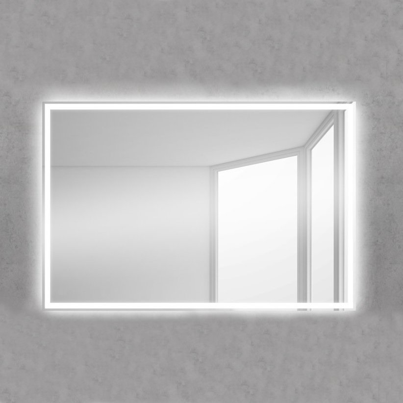 Зеркало BelBagno SPC-GRT-1200-800-LED-BTN 120x80 с подсветкой