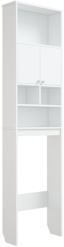 Шкаф Corozo Комфорт 55 для туалета, белый