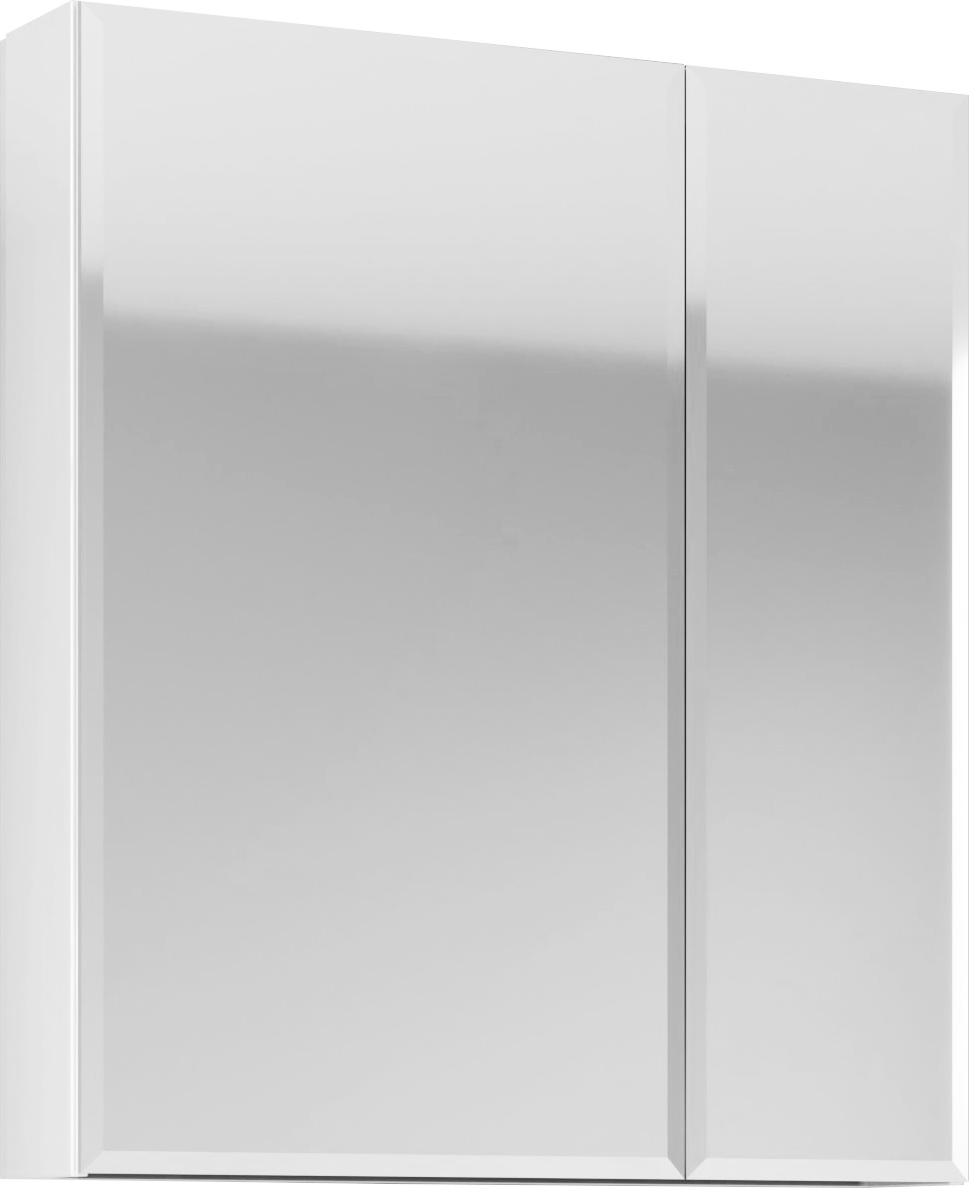 Зеркальный шкаф 1Marka Соната 75, белый глянец