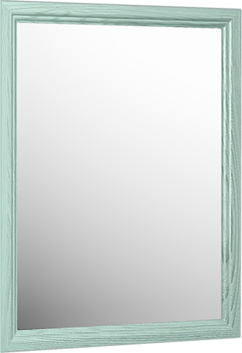 Зеркало Kerama Marazzi Provence 60 с LED подсветкой, зеленое
