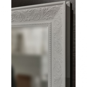Зеркало Corozo Классика 60, белое
