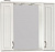 Зеркальный шкаф Style Line Олеандр-2 90/С Люкс с подсветкой, рельеф пастель