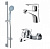 Комплект для ванной комнаты Bravat Eco F00313C