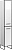 Пенал Corozo Айрон 35, черный/белый