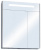 Зеркальный шкаф Акватон Сильва 60 с LED подсветкой, дуб фьорд