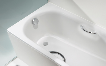 Стальная ванна Kaldewei Saniform Plus Star 170x75 (Easy clean) с отверстиями для ручек