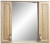Зеркальный шкаф Stella Polar Кармела 90/С с подсветкой, карпатская ель
