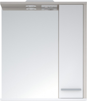 Зеркальный шкаф Corozo Лорена 75/С с подсветкой, лайн