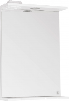 Зеркало Style Line Эко Стандарт Инга 50/С с подсветкой, белое