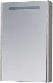 Зеркальный шкаф Акватон Сильва 50 с LED подсветкой, дуб фьорд
