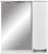 Зеркальный шкаф Stella Polar Ванда 60/С с подсветкой, белый