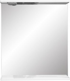 Зеркало Stella Polar Ванесса 60/С с подсветкой, белое