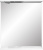 Зеркало Stella Polar Ванесса 60/С с подсветкой, белое