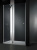 Душевая дверь в нишу Cezares ELENA-W-B-12-110-C-Cr 110x195 стекло прозрачное