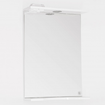 Зеркало Style Line Эко Стандарт Инга 50/С с подсветкой, белое