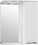 Зеркальный шкаф Style Line Жасмин 70/С с подсветкой, белый