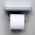 Держатель для туалетной бумаги Wasserkraft K-1325 с полочкой для телефона, хром