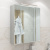 Зеркальный шкаф Vigo Kolombo 70 new с подсветкой, белый