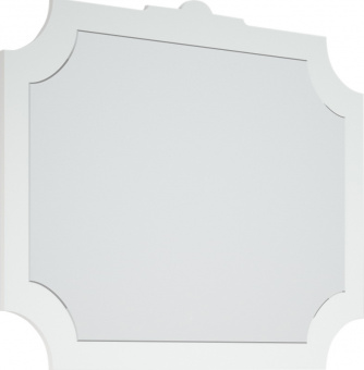 Зеркало Corozo Манойр 105, белое
