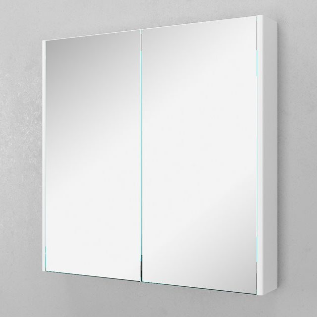 Зеркальный шкаф Velvex Klaufs 80, белый