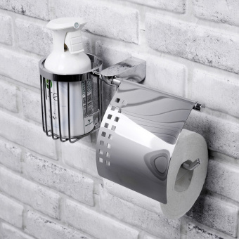 Держатель туалетной бумаги и освежителя воздуха Wasserkraft Kammel K-8359 хром